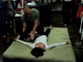 Thai Massage demo at Lululemon Showroom