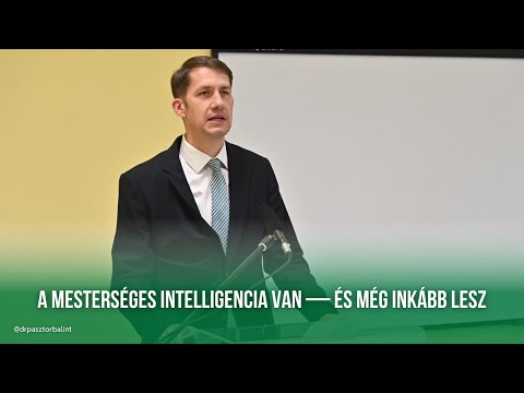 Dr. Pásztor Bálint beszéde a vajdasági magyar MI-stratégia kidolgozásáról szóló konferencián-cover