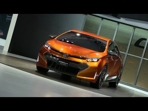 TOYOTA CONCEPT CAR - http://www.TFLcar.com ) The Toyota Corolla is one of Toyota's best selling cars, but it is getting long in the tooth. That's why this Toyota Furia Concept ...