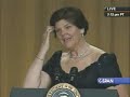  correspondents dinner george bush dick cheney craig ferguson dana perino gitmo habeas corpus military band iraq