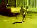 peia na rua depois de pregada