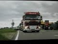 Truckrun Stichting het revervewiel rijdt door de H�meer