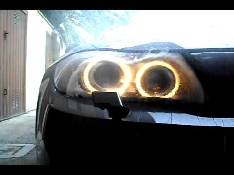 how to fit bmw headlight washer cover