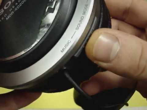 how to repair sony mdr xd200