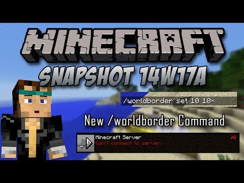 Minecraft Snapshot 14w17a | NEW Endermite Model & /Worldborder Command!