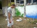 Miller Street Art Gallery - artist Christian Atkins talks about splats and stencils