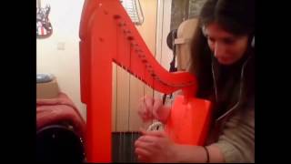 Harp Cover Of Somewhere Out There Played By Littleems