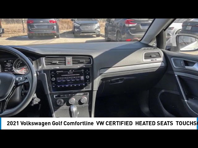 2021 Volkswagen Golf Comfortline | VW CERTIFIED | HEATED SEATS dans Autos et camions  à Comté de Strathcona