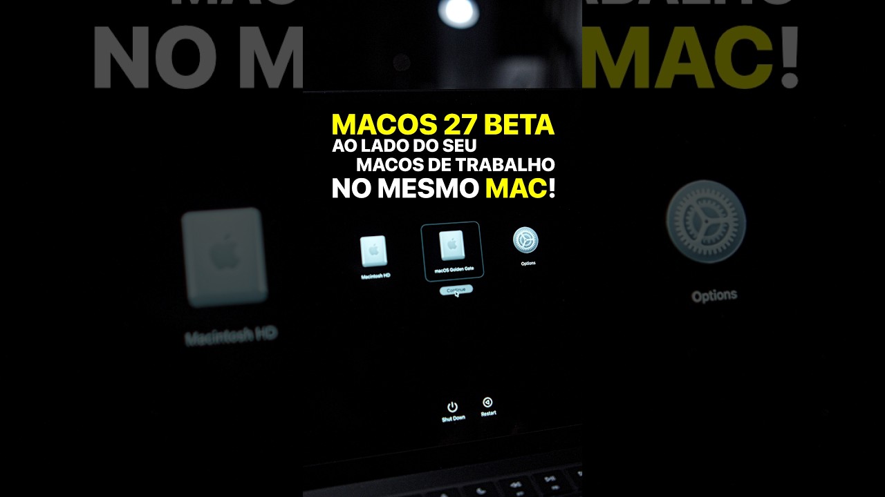 TESTE o macOS beta sem RISCO #macos #beta #seguranca
