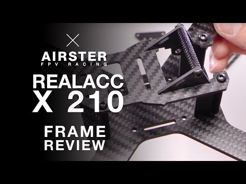 Realacc X210 Frame Review (QAV-X Clon) - German (from Banggood.com)
