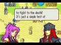 Fire Emblem - The sacred Stones: Support Joshua - Marisa C