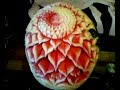 watermelon carving,pepene sculptat by TIRON GABI [romania]