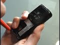 Sony Ericsson K610i disassembly