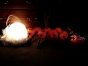 Halloween 2008 yard display using Insteon/Light Show Master