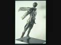 LIFE SIZE BRONZE SCULPTURE OF A WORLD WAR 1 AVIATOR