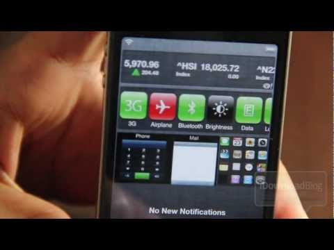 0 weeSpaces: cambia de página del Springboard desde el centro de notificaciones (Cydia iOS 5)