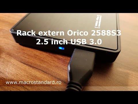 Click aici pentru vizualizare Prezentare Rack extern Orico 2588S3 2.5 inch USB 3.0 Prezentare Rack extern Orico 2588S3 2.5 inch USB 3.0
