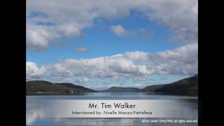 Interview with Mr. Tim Walker