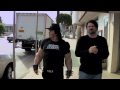 Tim Schafer and Jack Black talk on the street about their upcoming competition. Brutal Legend available Rocktober 13th. www.brutallegend.com.