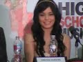 Cast of High School Musical 3 press conference part 2