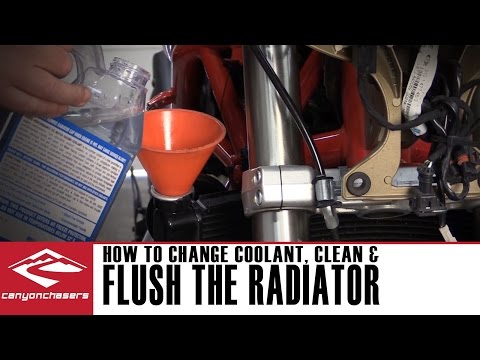 how to drain coolant from radiator