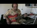 Onyx Forge Custom Jag S Guitar Demo