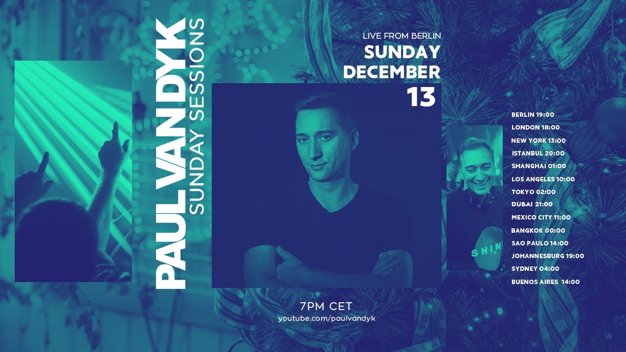 Paul van Dyk - Live @ Sunday Sessions #29 x ASeven Club Berlin 2020