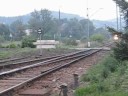 ET21-548 zatrzymuje si? w Makowie Podhala?skim. (2xRp1)