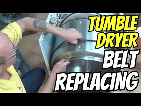 how to change belt on whirlpool dryer