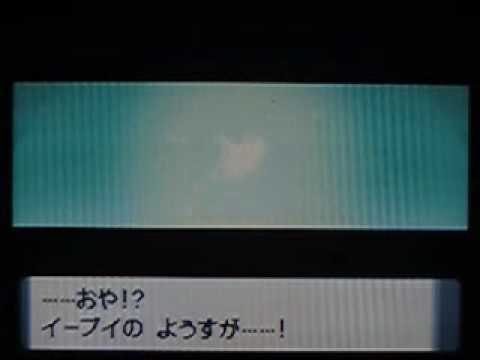 ポケットモンスター............。pokemonダイヤモンド真珠プラチナ......7...…Eevee進化