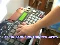 Dj Woody  - Aquecimento ao vivo - Mpc 1000 e Mpc 2000xl