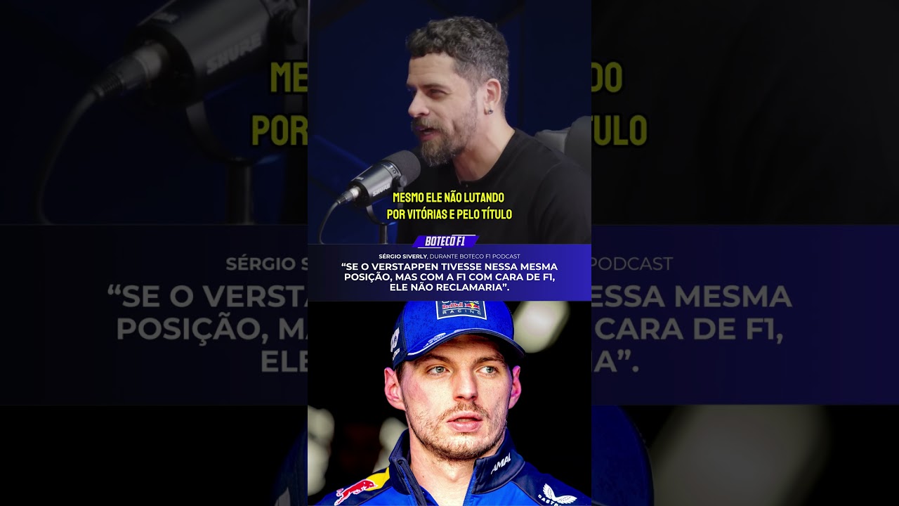 Para Verstappen, o problema não é a Red Bull… é a F1