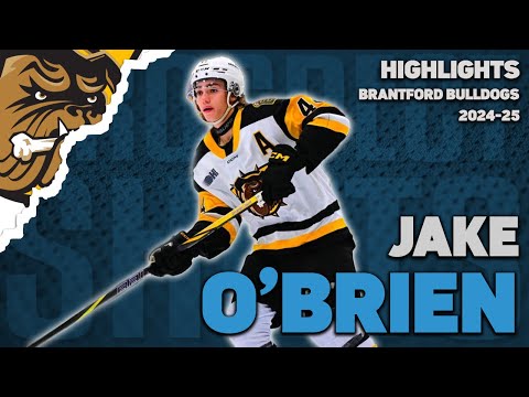 Jake O'Brien | 2024-25 Highlights | Brantford Bulldogs