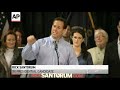 Santorum Touts Benefits of Hydraulic Fracking
