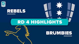 Rebels v Brumbies Rd.4 2022 Super rugby Pacific video highlights