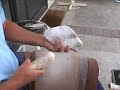 Flintknapping, Novaculite Laurel Leaf Part 4