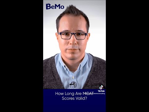 Curious how long your MCAT score will be valid? #shorts #mcat #mcattips #BeMo #BeMore