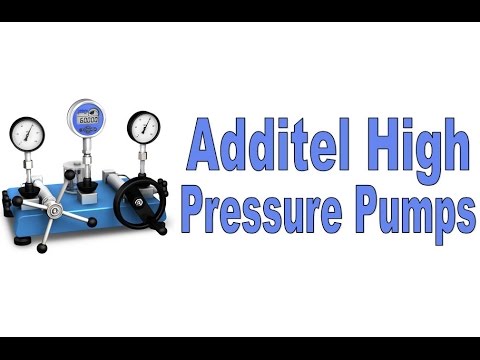 Additel High Pressure Hydraulic Pumps