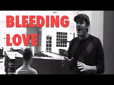 bleeding - Robb Gibbs on piano! Me singing Bleeding Love by Leona Lewis. written by Jesse Mccartney and Ryan Tedder I have been receiving a lot of requests to sing this...