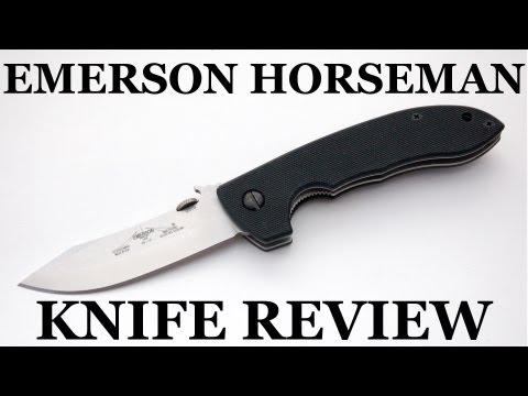 Emerson - Emerson Horseman Review - http://bladereviews.com/emerson-mini-horseman-review/ I recommend buying the Horseman here: http://bladereviews.com/bladehq-emerson...