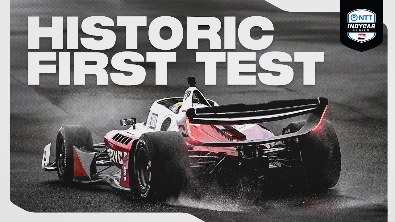 Alexander Rossi Reacts to the Historic First IR-28 Test | INDYCAR