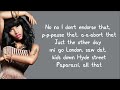Nicki Minaj – Where Them Girls At Verse Lyrics Video