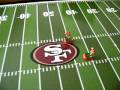 short range runner on my hand crafted electric football gameboard