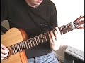 paranoid android by radiohead played on acoustic guitar paranoid android by radiohead played on acoustic guitar