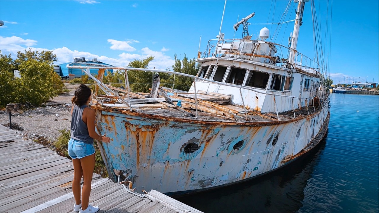 Young Couple Buys 00 OLD YATCH and Renovates It Back to NEW | by @SailingGoodBadandUgly