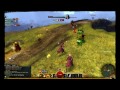 Compilation of footage from Guild Wars 2 Beta event that took place from April 27-29, 2012. This is 1st in a 3 part series, displaying World versus World action on the first day of the event. Recorded from an Elementalist point of view, on the Ferguson's Crossing server cluster, which changed each day. Day 1: You're watching it! Day 2: www.youtube.com Day 3: www.youtube.com