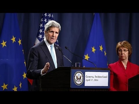 Ukraine: US, Russia and EU strike deal after crisis talks