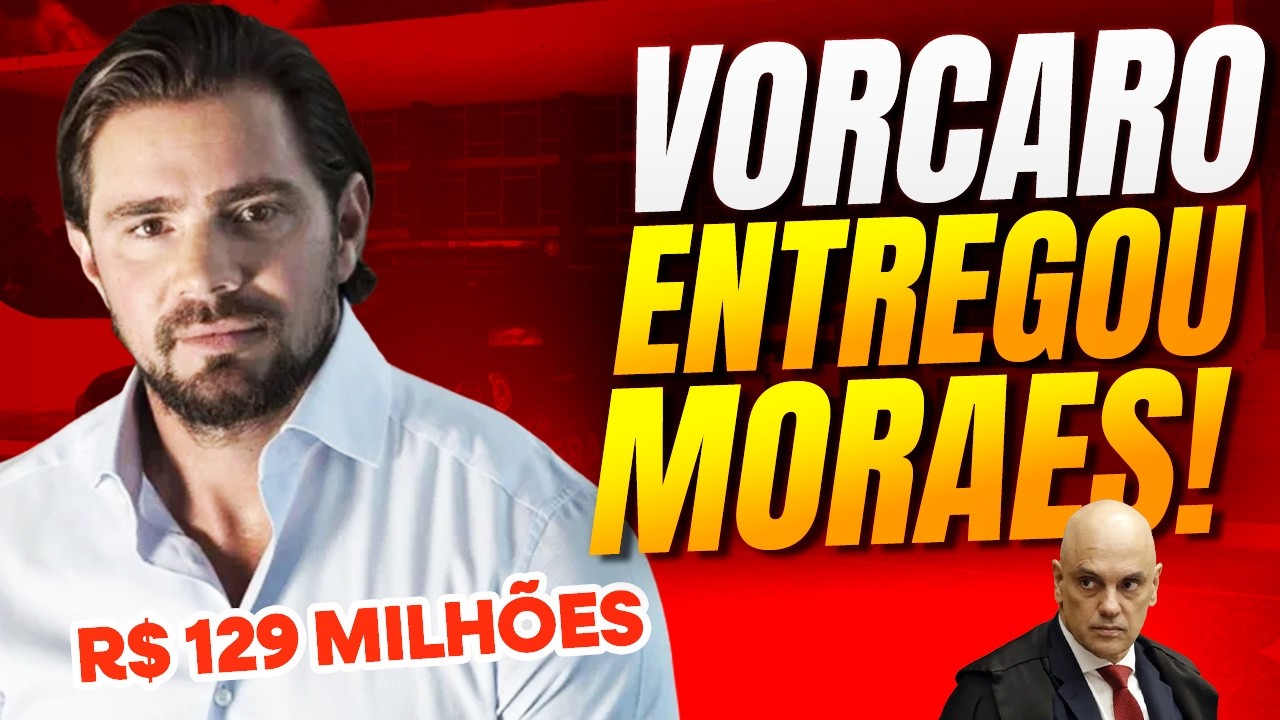 BOMBA! Vorcaro ADMITE CRIMES com Moraes em contrato de R$ 129 milhões!
