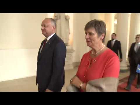 Șeful statului a avut o întrevedere cu Președintele Senatului Regatului Belgiei