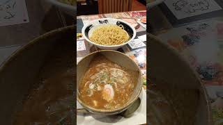 拉麺名店　越後秘蔵麺 無尽蔵☆☆☆☆☆　つけめん魚介豚骨太麺　新潟県長岡市